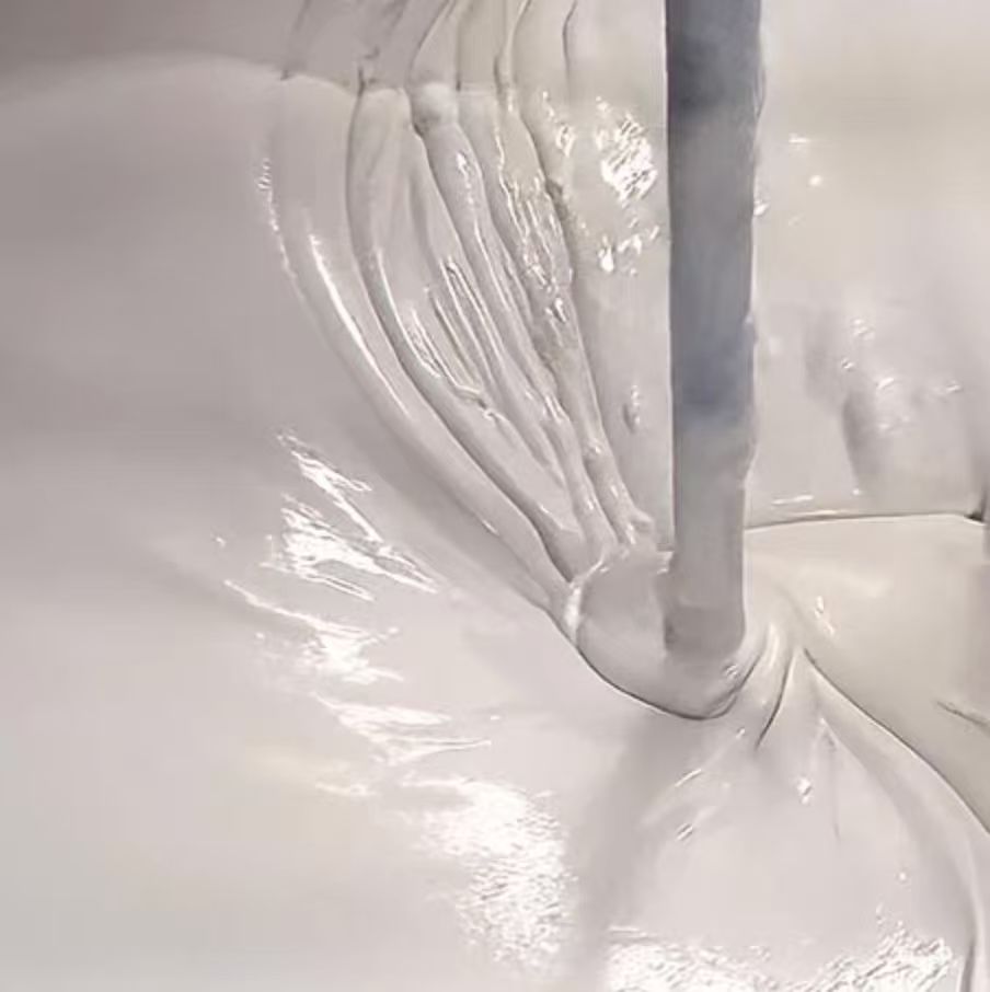 Gypsum slurry mixing and uniform dispersion
